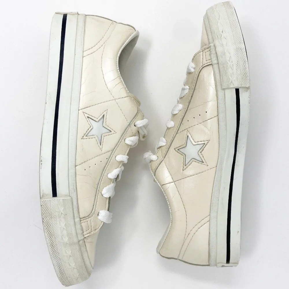 CONVERSE | Pearlescent Cream Sneaker Wmn 6 - Picture 8 of 14